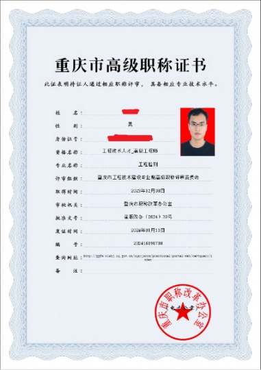 （工程检测）高级职称挂靠